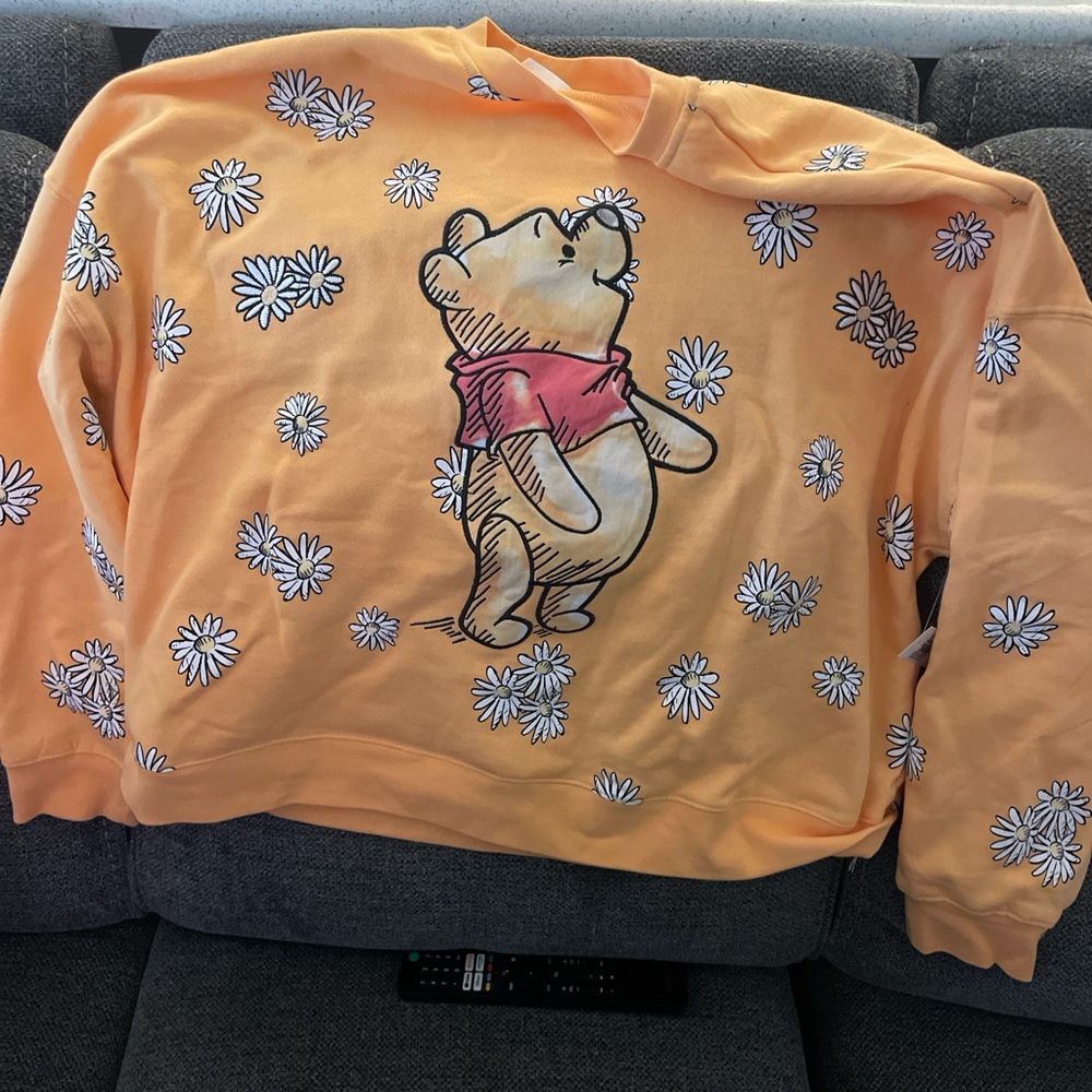 Disney Winnie the Pooh Orange Sweater